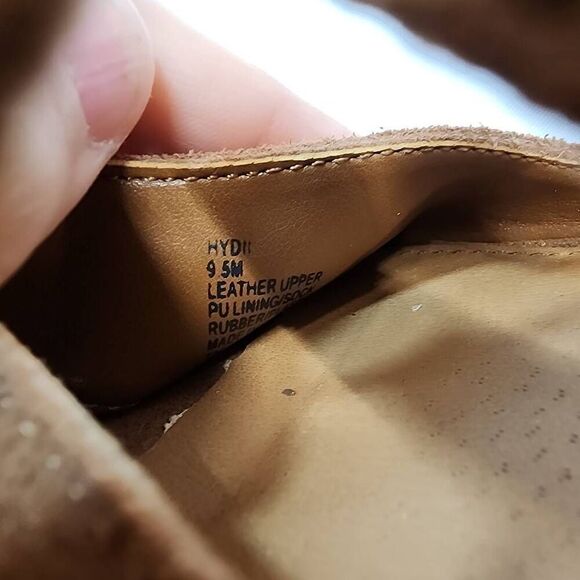 Steve Madden Size 9.5 Hydii Gladiator Suede Leather Chunky Heel In Brown N - Picture 8 of 11